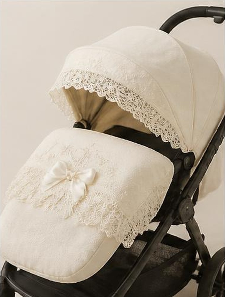 Newborn lace stroller cover