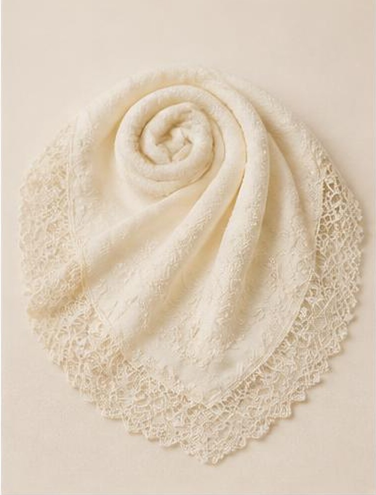 Newborn lace swaddle